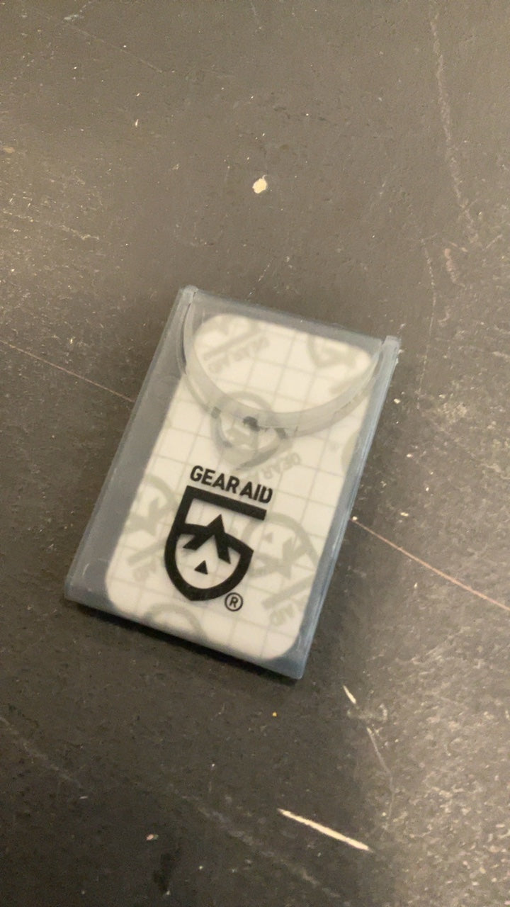 Gear AId Patch Kit Grey Pad/Bag
