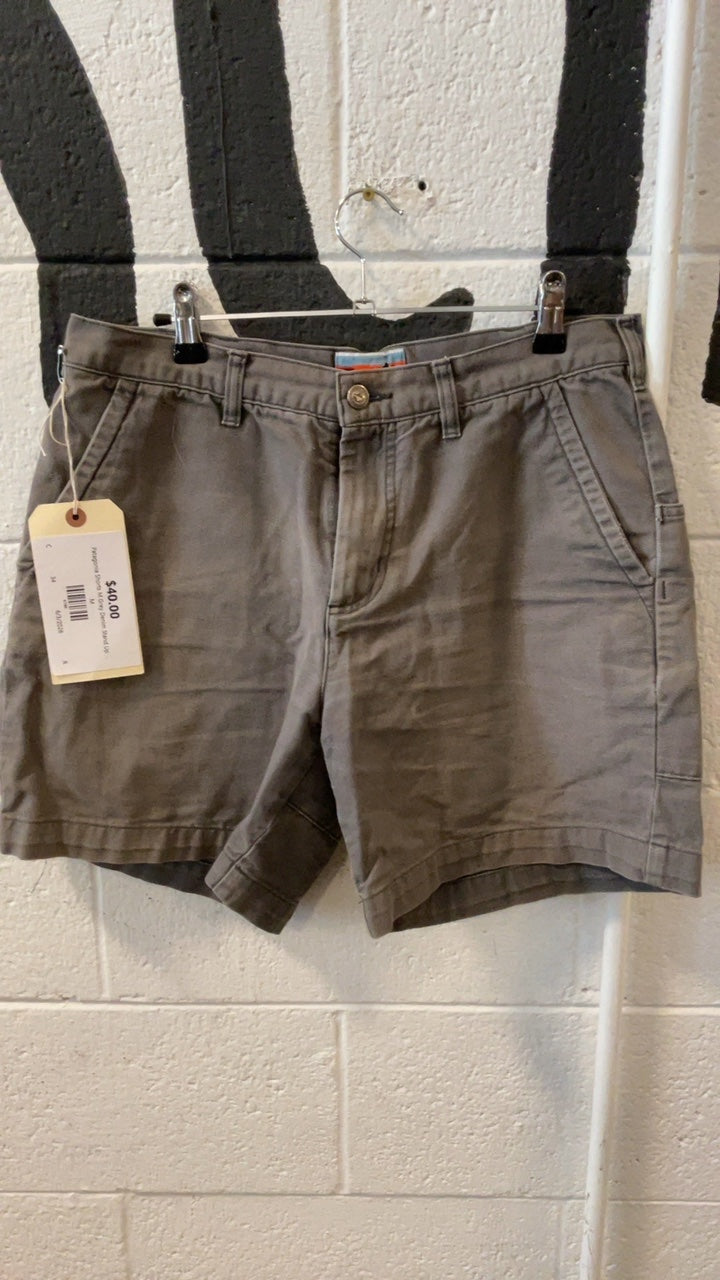 Patagonia Shorts M Grey Denim Stand Up