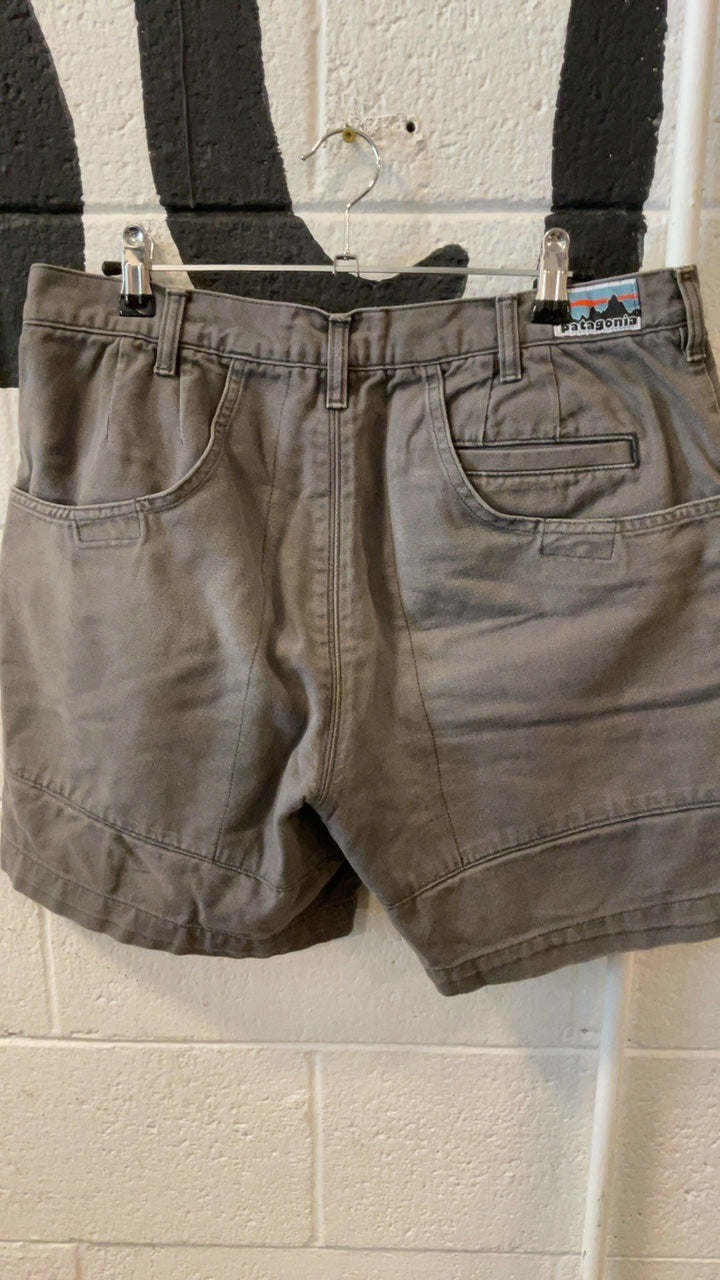 Patagonia Shorts M Grey Denim Stand Up