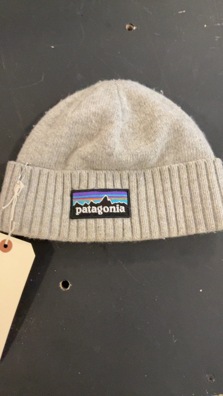 Patagonia Hat (Beanie) Grey Knit