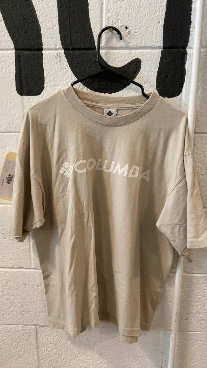 Columbia T-Shirt L Light Brown