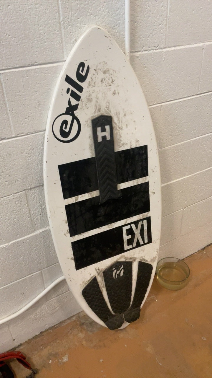 Exile EX1 Skim Board 51' White E-Glass Epoxy