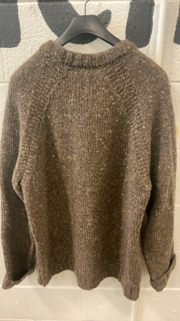 Finisterre Knit Sweater XL Brown