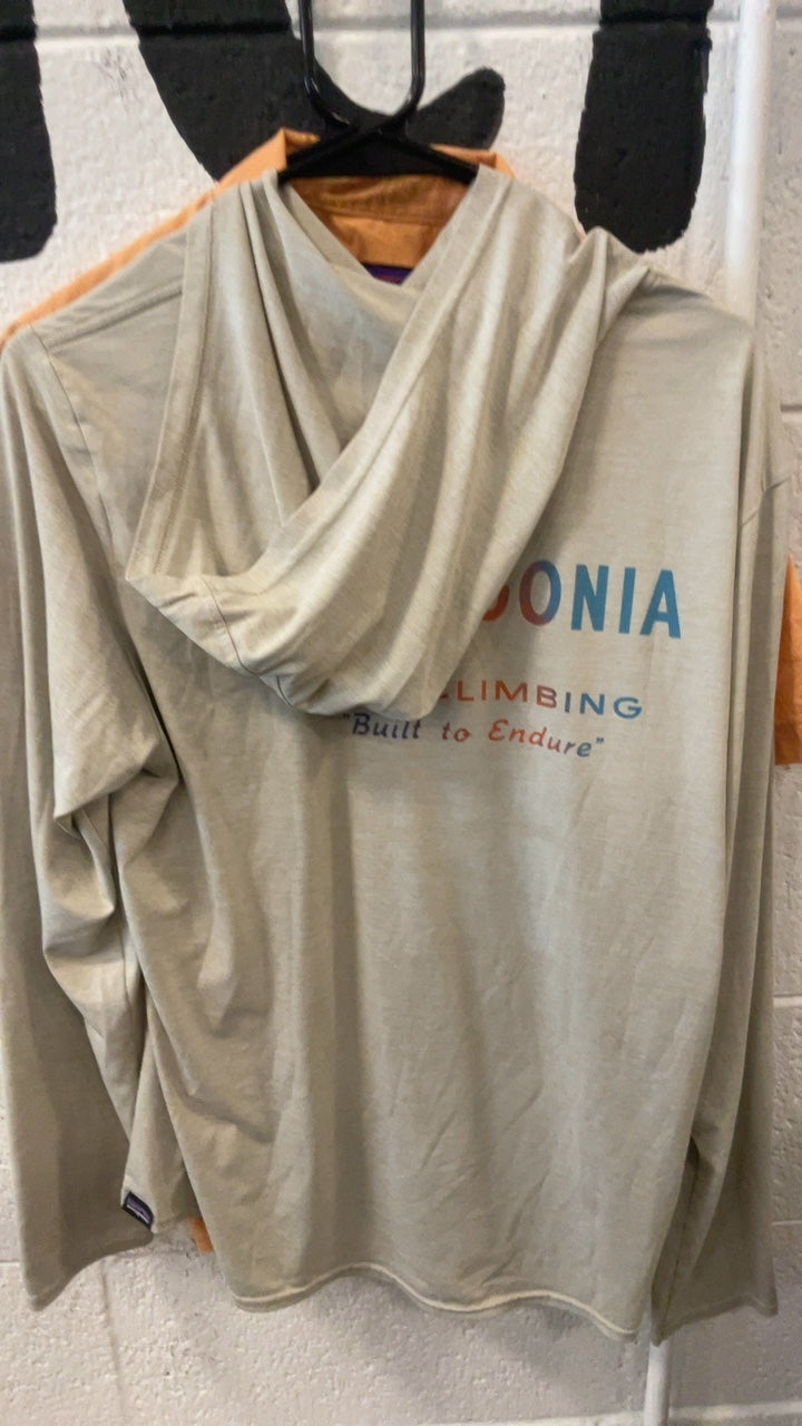 Patagonia Hoody M White Capilene Cool Daily