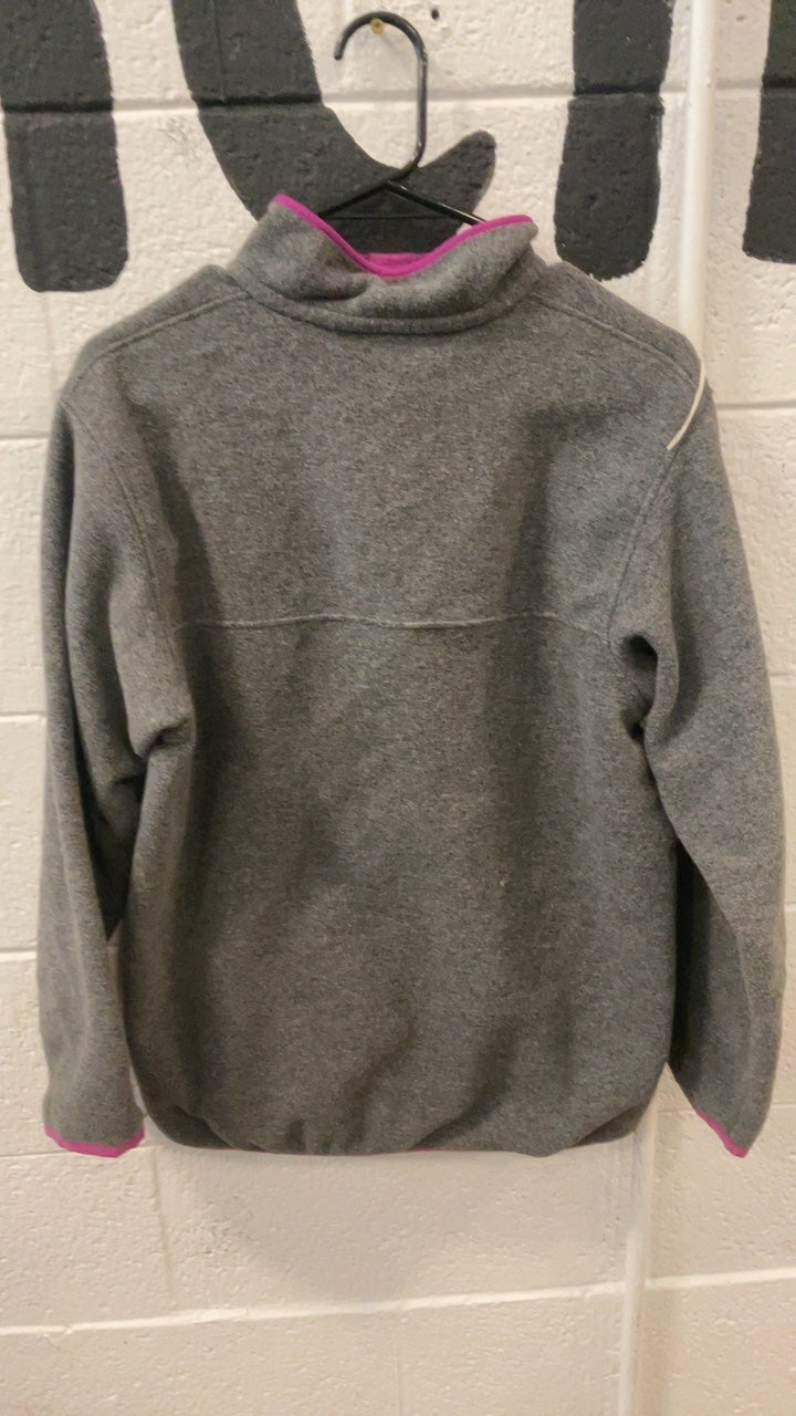 Patagonia Fleece Jacket (Quarter-Zip) (No Hood) M Grey