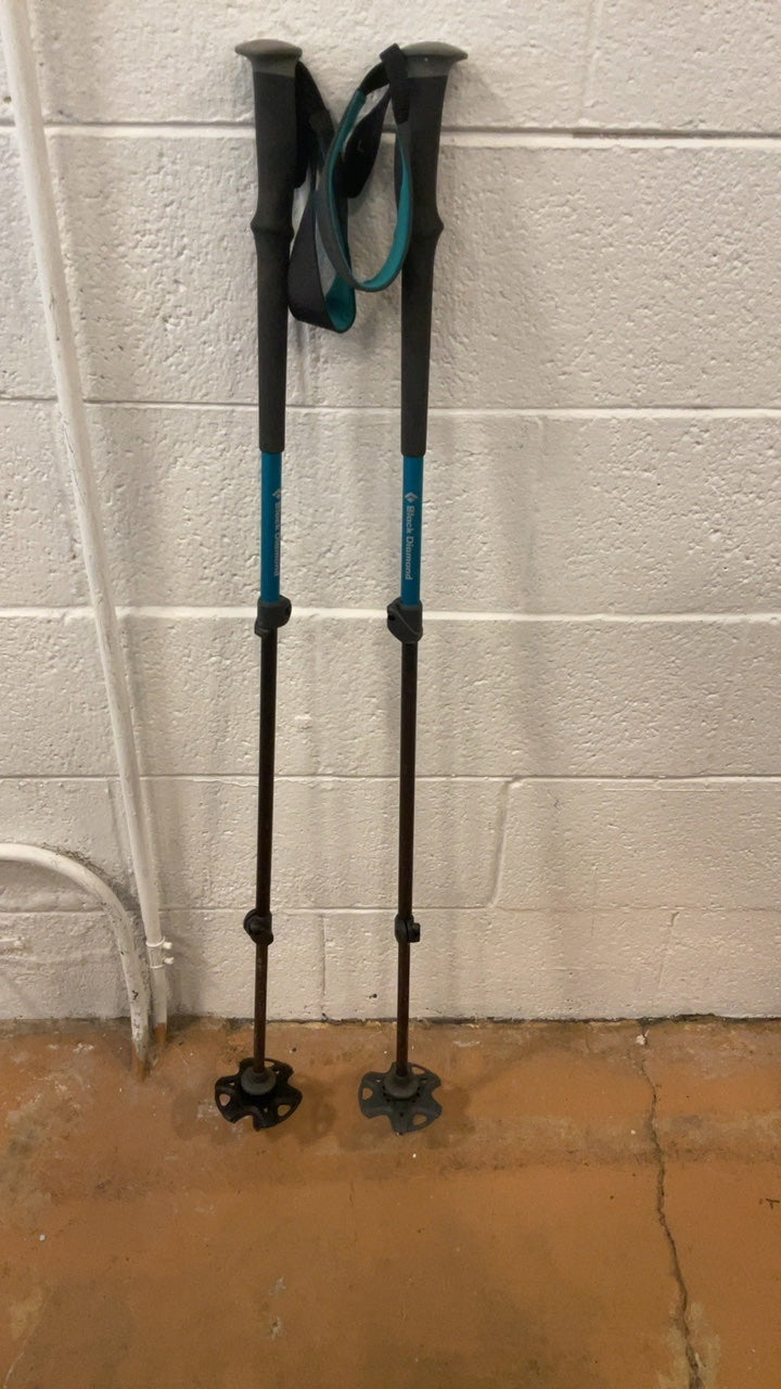 Black Diamond Trail Flicklock Poles (Trekking) Blue/Black/Silver