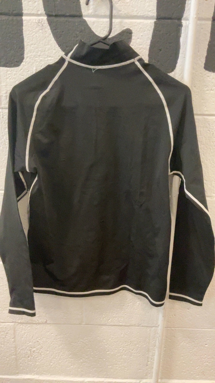 T-Shirt (Rash Guard) S Black/White