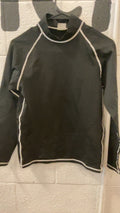 T-Shirt (Rash Guard) S Black/White