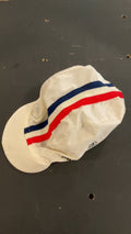 Motobecane Hat (Cycling) White/Red/Blue