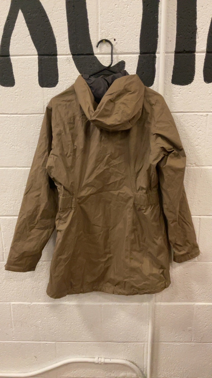 Mountain Hardwear W's Finder Parka Rain Jacket W's M Brown
