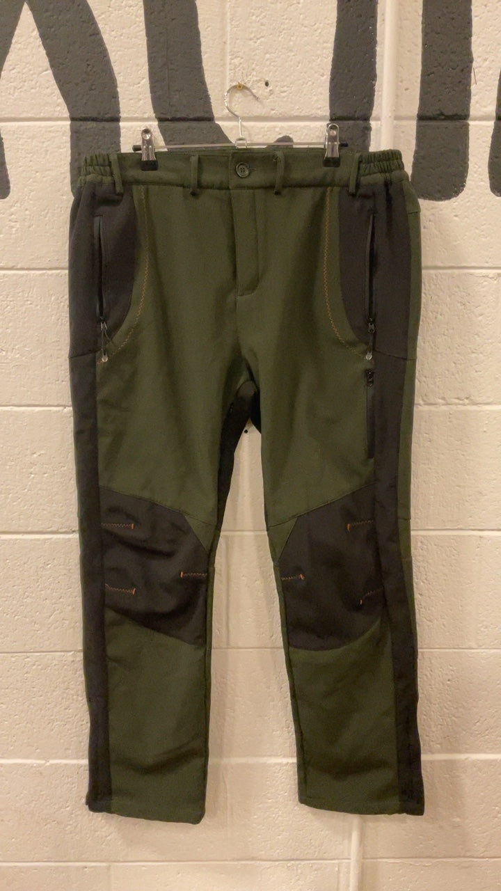 Gash Hao Softshell Pants 36x30 Black/Green