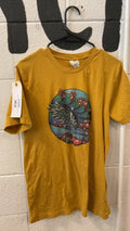 Shirt M Yellow w/ Blue/Red design