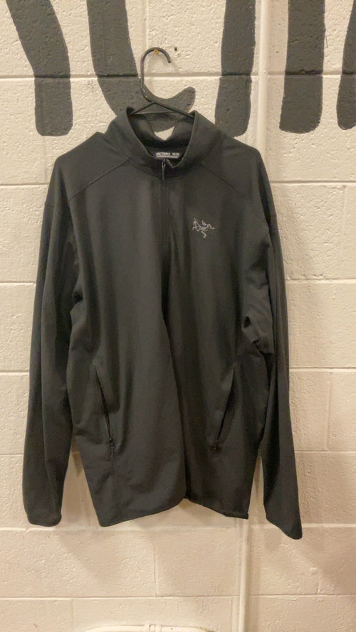 Arcteryx Kyanite LT Fleece Jacket (Full-Zip) (No Hood) XXL Black