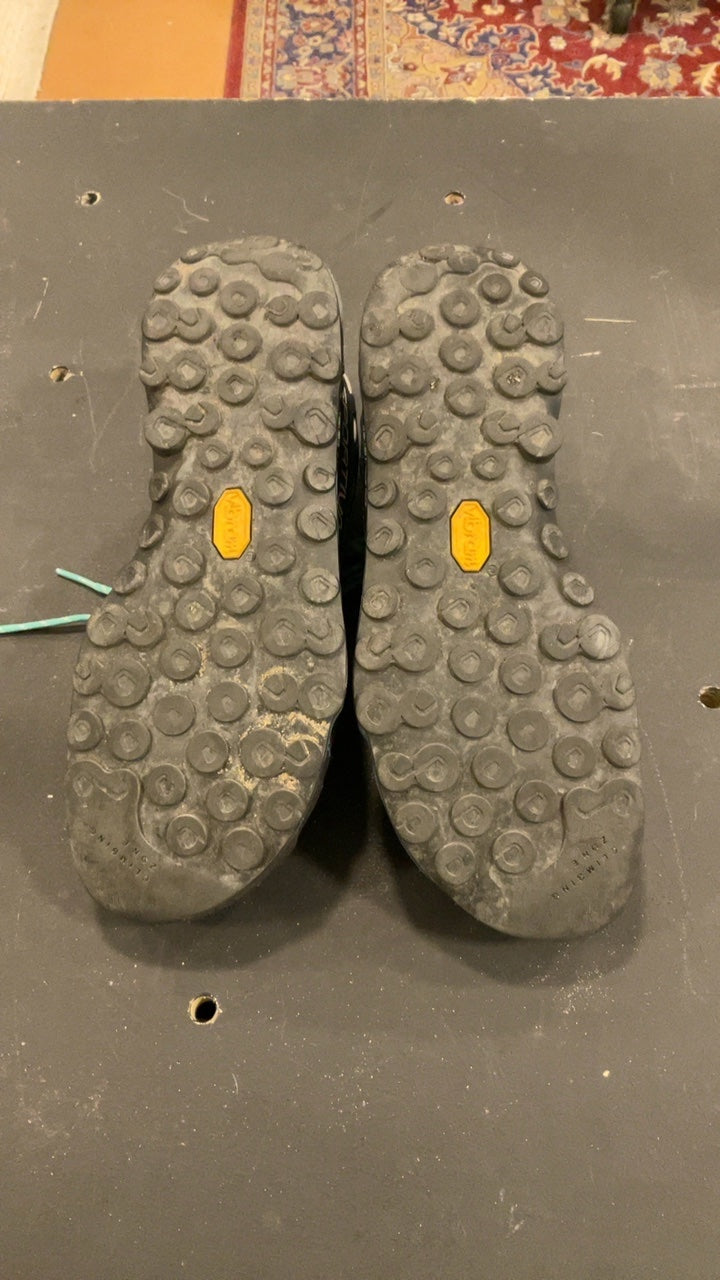 W's La Sporitva TX2 Shoes (Climbing Approach) W's 40.5/9 Blue/Green