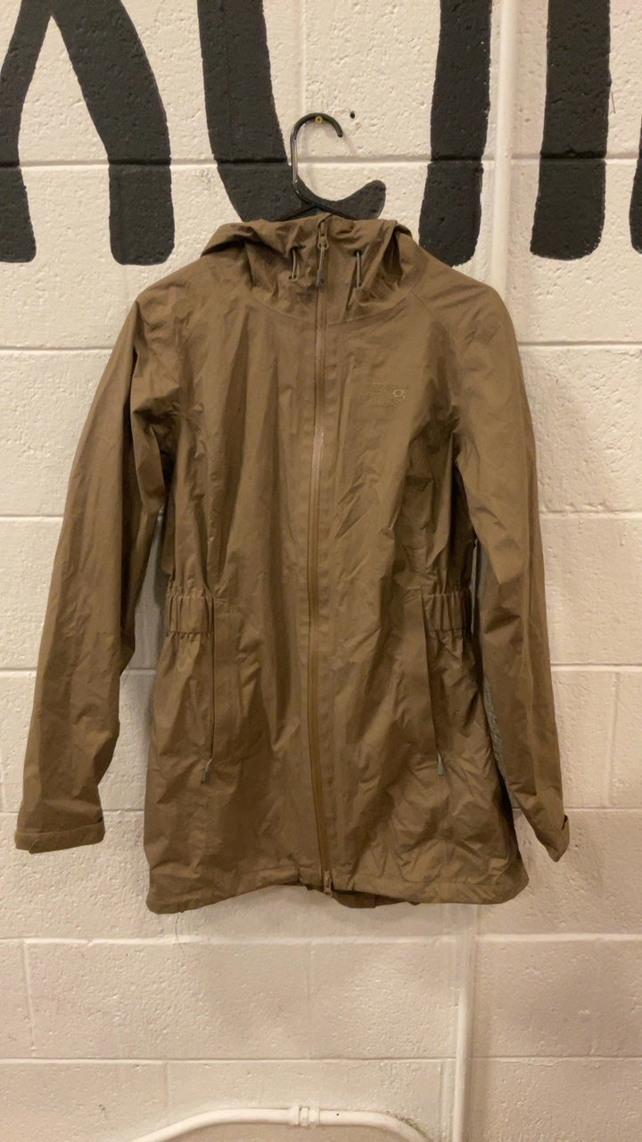 Mountain Hardwear W's Finder Parka Rain Jacket W's M Brown
