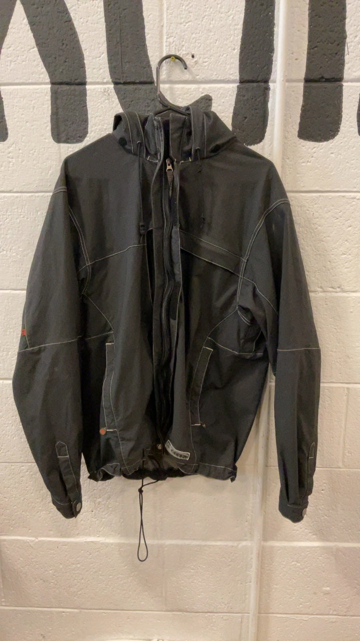 REI Softshell Jacket L Black/Grey