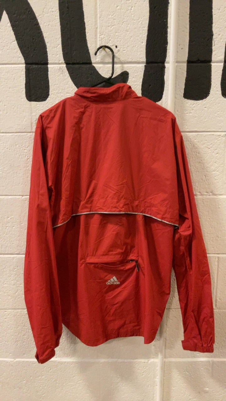 Adidas Windbreaker M Red Climshell Storm