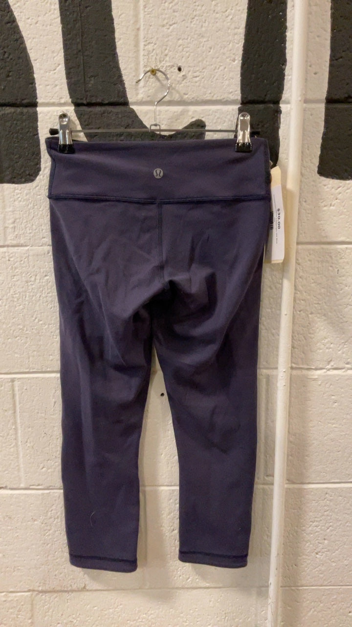 Lululemon Pants (Leggings) W4 Blue