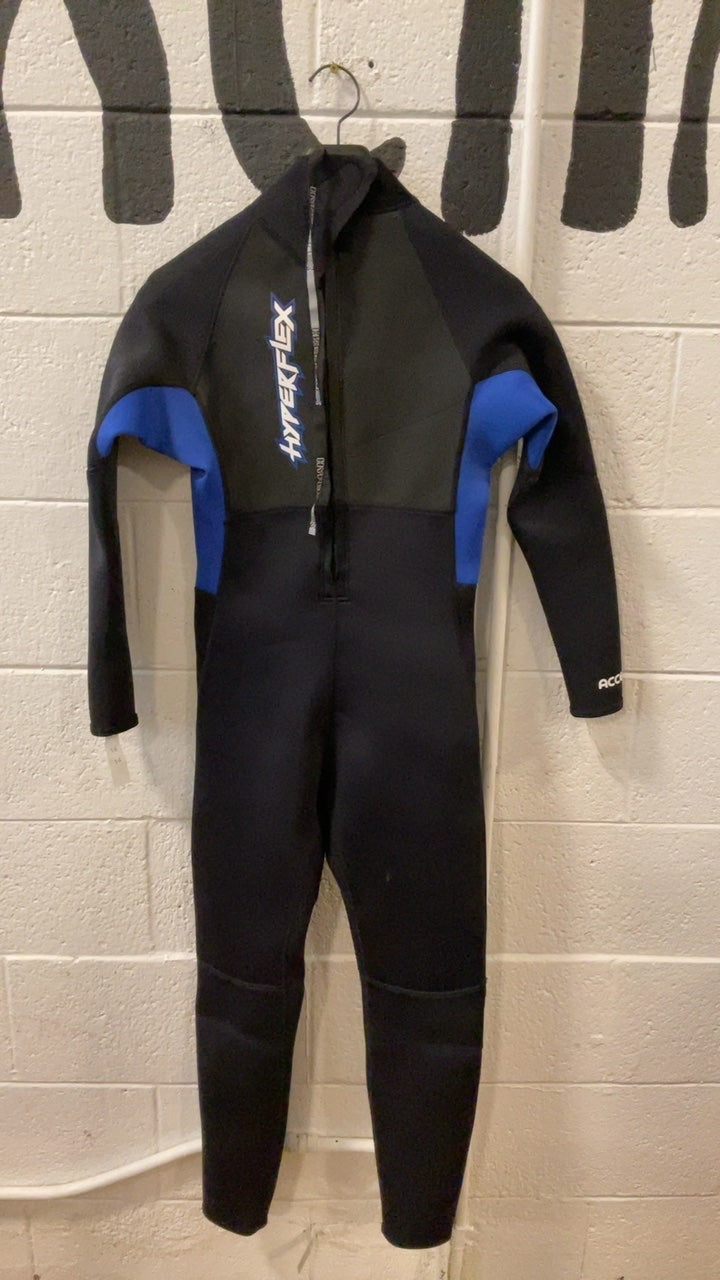 Hyperflex Access 3/2mm Wetsuit 14 Black/Blue