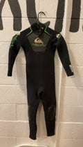 Quiksilver Synchro 3/2mm Wetsuit Youth 8 Black/Green