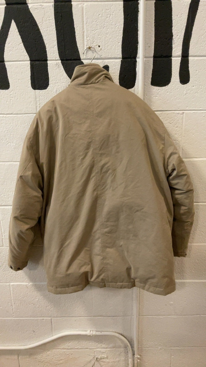 Perry Ellis Portfolio Insulated Jacket (Synthetic) L Beige