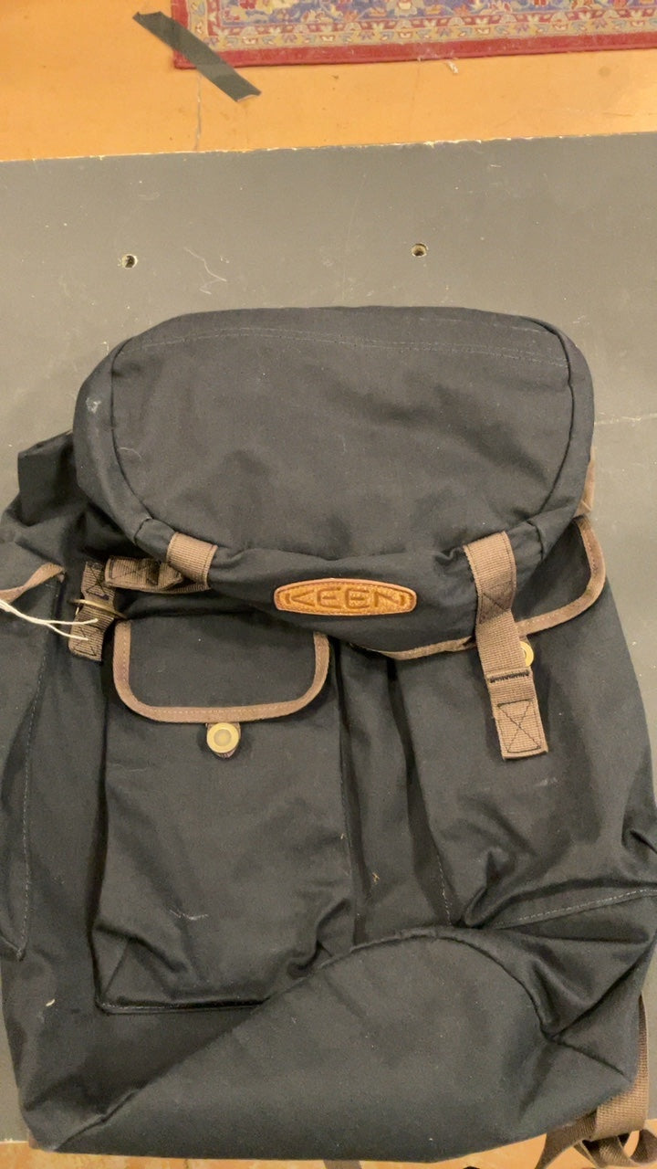 KEEN Backpack Black/Brown Hybrid Commuter