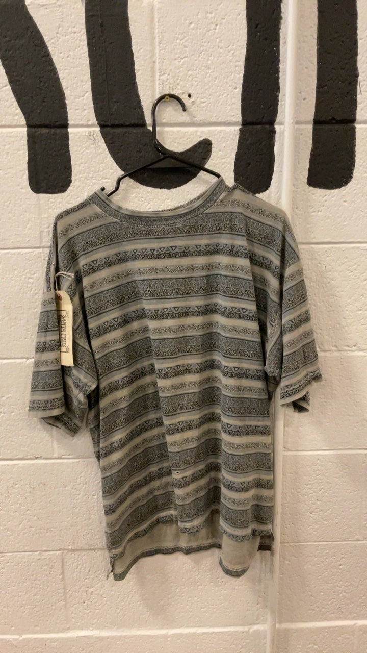 Gramicci Shirt M Striped Pattern