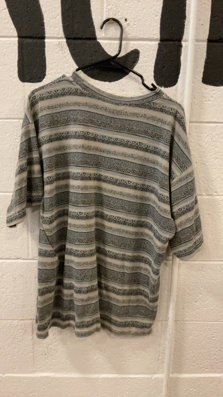 Gramicci Shirt M Striped Pattern