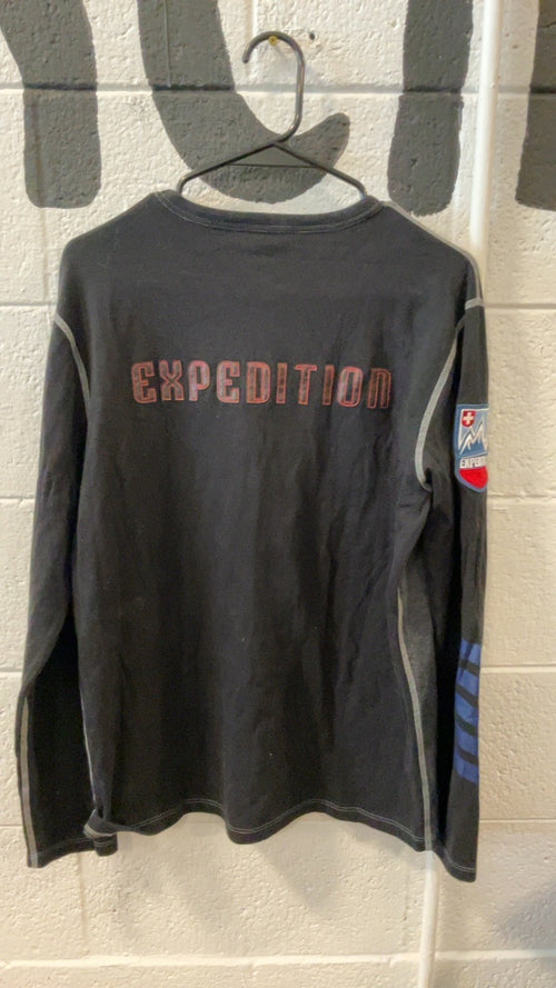 Alp N Rock Big Sky Montana Longsleeve M Black/Grey