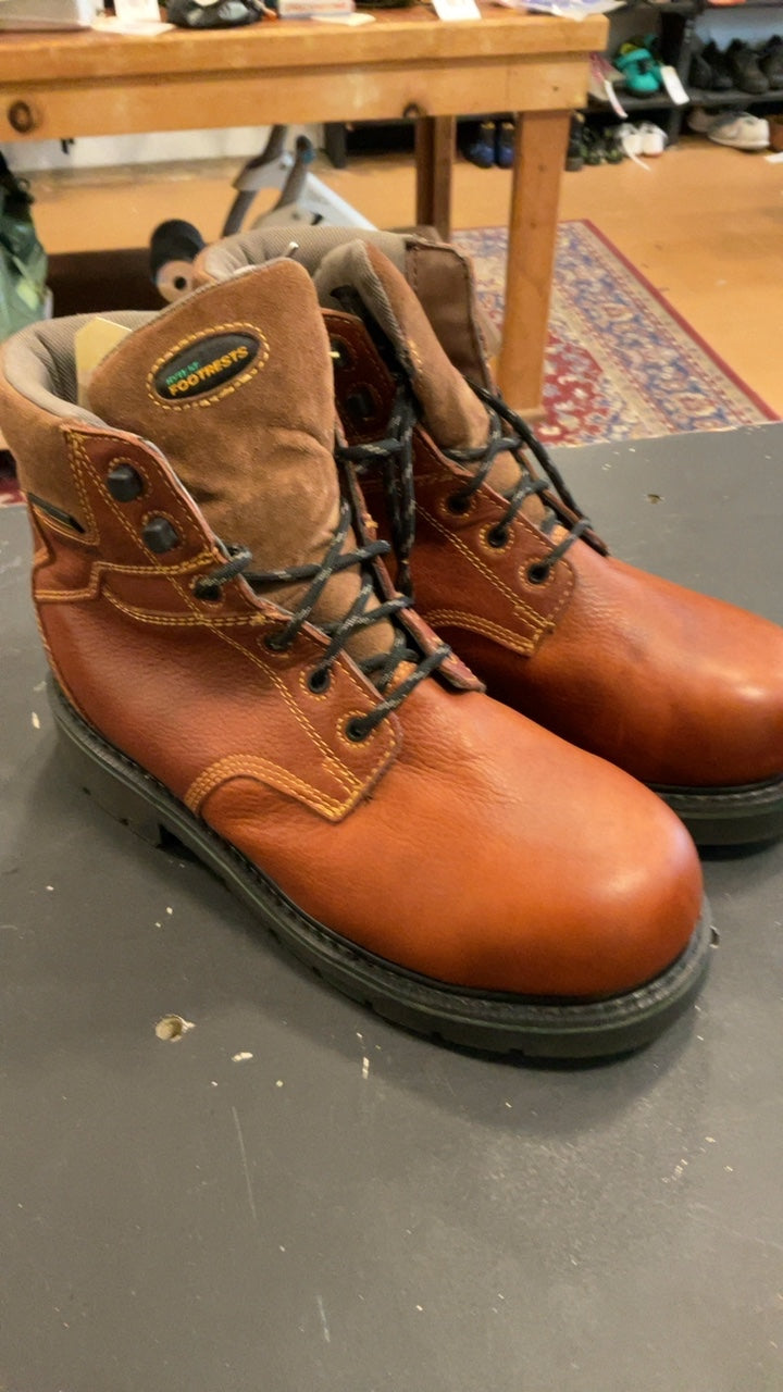 Hytest Shoes (Boots) 9 Brown Leather Waterproof
