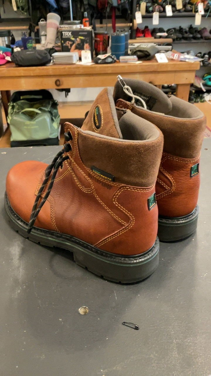 Hytest Shoes (Boots) 9 Brown Leather Waterproof