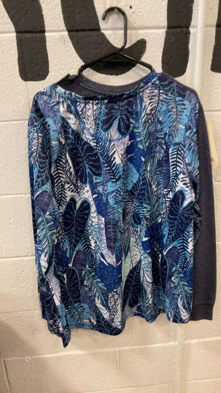 Reel Legends Long Sleeve L Blue