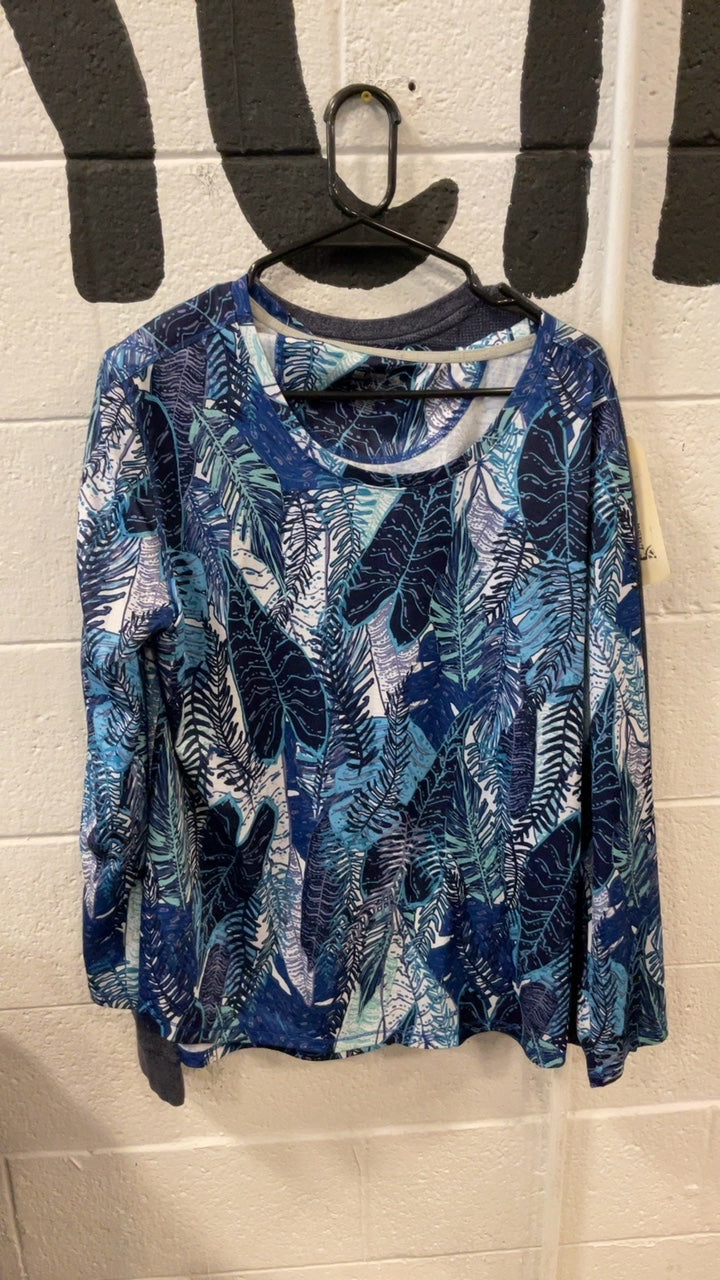 Reel Legends Long Sleeve L Blue