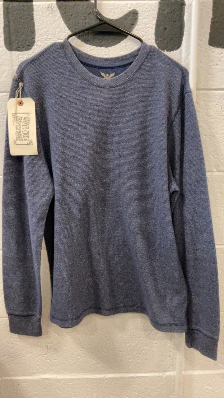 Faded Glory Long Sleeve M Blue