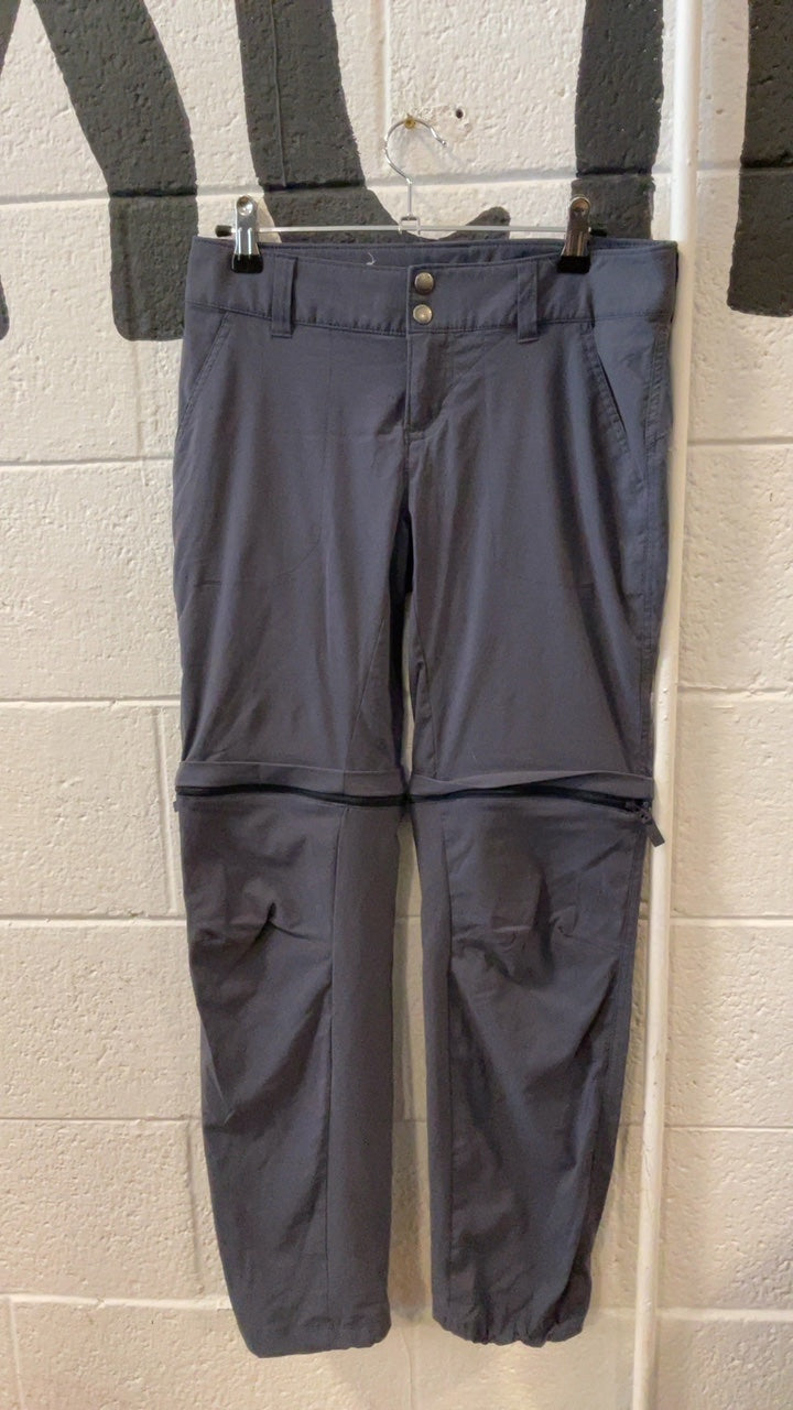 Columbia W's Pants (Hiking)(Zip-Off) W's 4 Grey