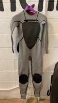 O'Neill W's Sample D-Lux 5/4mm Wetsuit 6 Grey W/ Hood