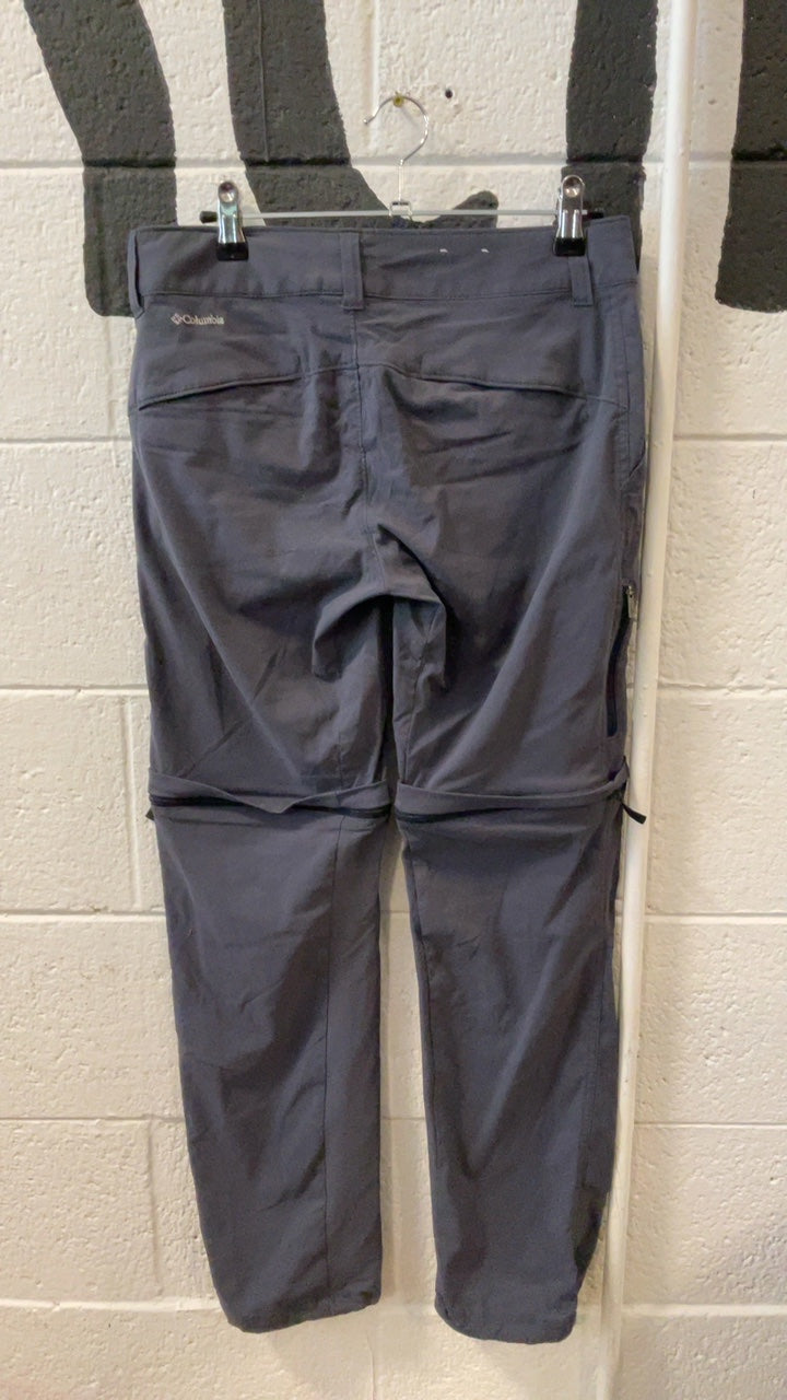 Columbia W's Pants (Hiking)(Zip-Off) W's 4 Grey