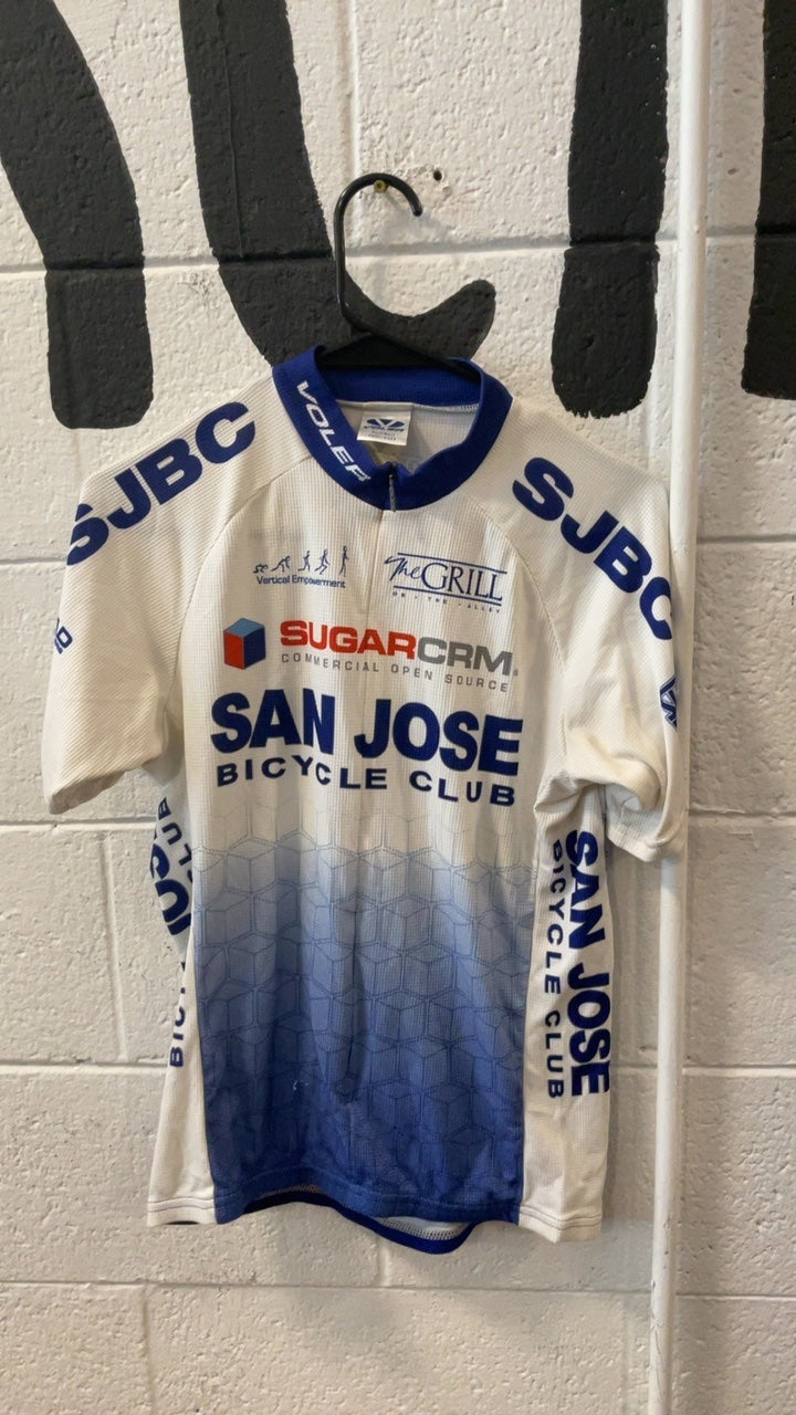 Voler San Jose Bicycle Club Bike Jersey S White/Blue