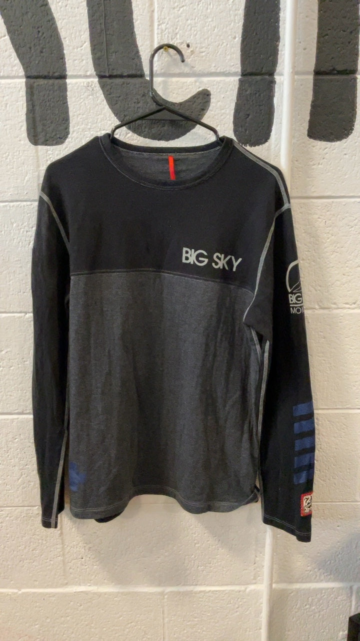 Alp N Rock Big Sky Montana Longsleeve M Black/Grey