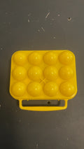 Unknown Egg Container Camping Accessories Yellow