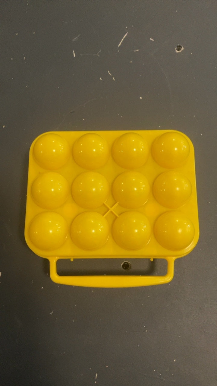Unknown Egg Container Camping Accessories Yellow