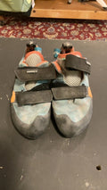 Scarpa W's Force V Shoes (Climbing) W's 38.5/7 Orange/Blue
