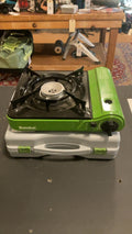 Eureka SPRK Camping Stove Green (Tested and Working)