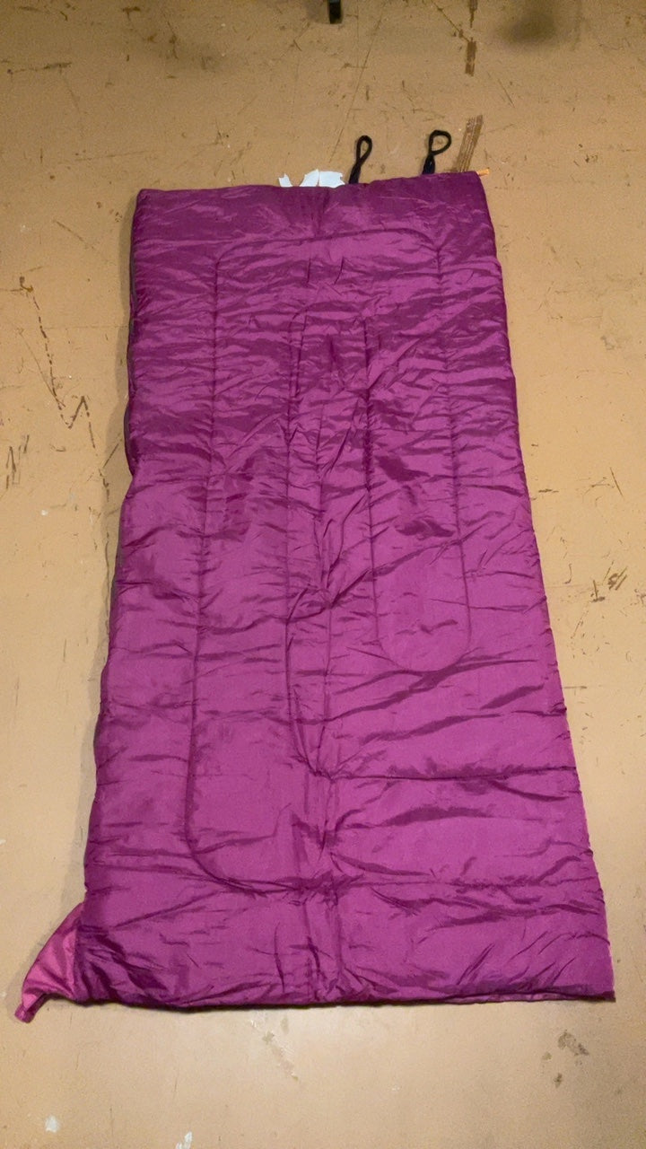 Embark 40F Sleeping Bag (Synthetic) R Purple