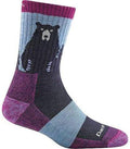 Darn Tough Hike/Trek Purple Socks W's M