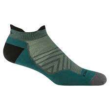 Darn Tough Run Teal Socks M's L