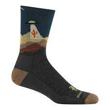Darn Tough Hike/Trek Charcoal Socks M's L