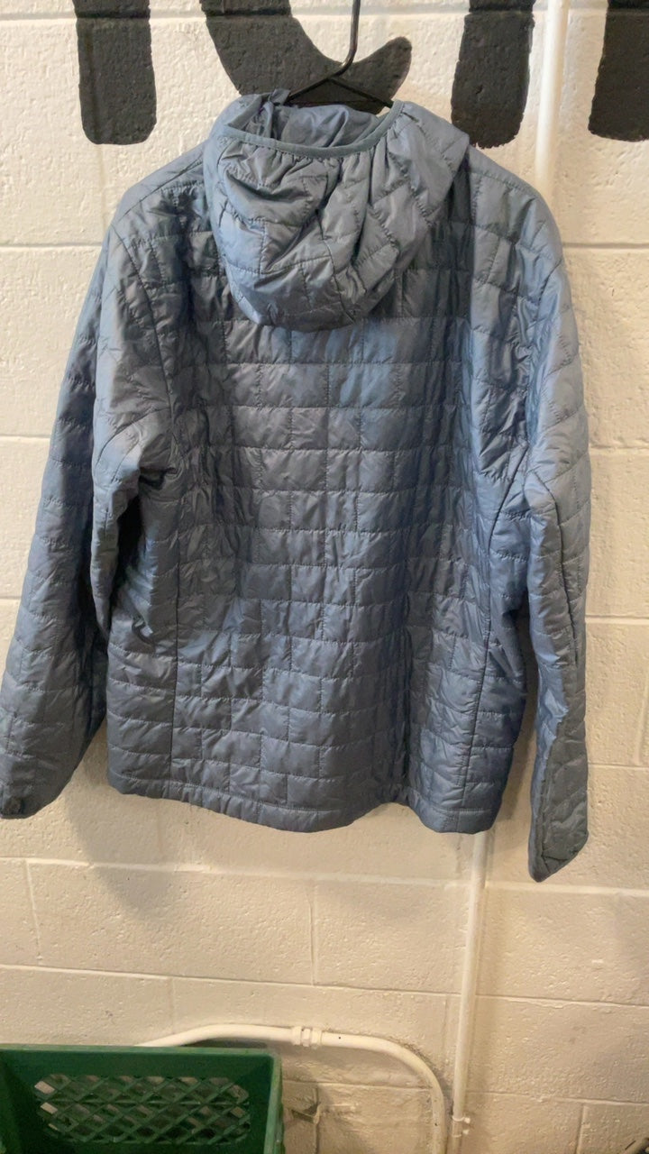 Patagonia Puffy Jacket (Full Zip/ Hood) L Blue