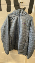 Patagonia Puffy Jacket (Full Zip/ Hood) L Blue