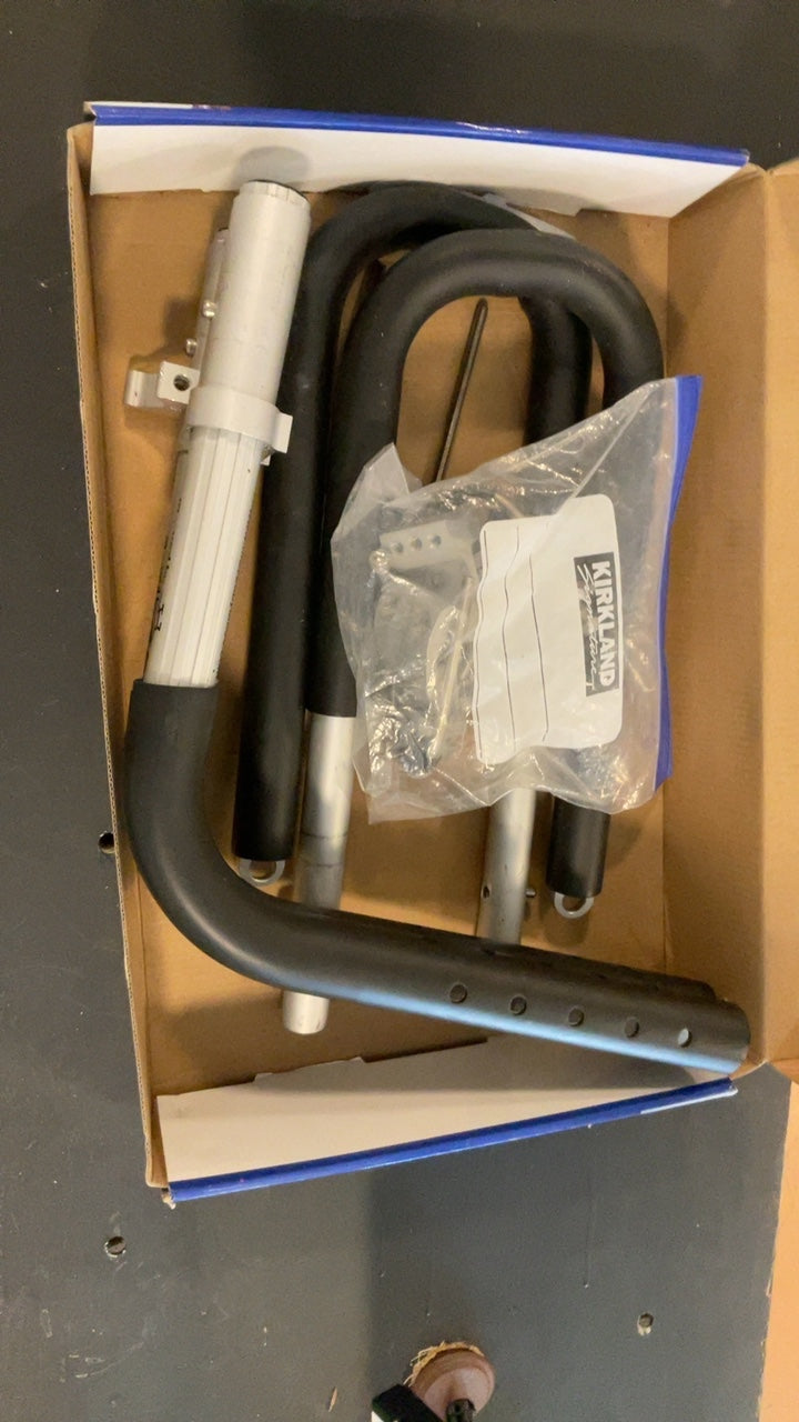 MovedByBikes Bike Rack (Frame Adapter) Black/Silver